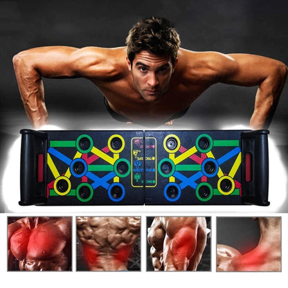 AIRM 14-in-1 Liegestützgriffe – Multifunktionales Trainingsbrett für Zuhause (60730001)