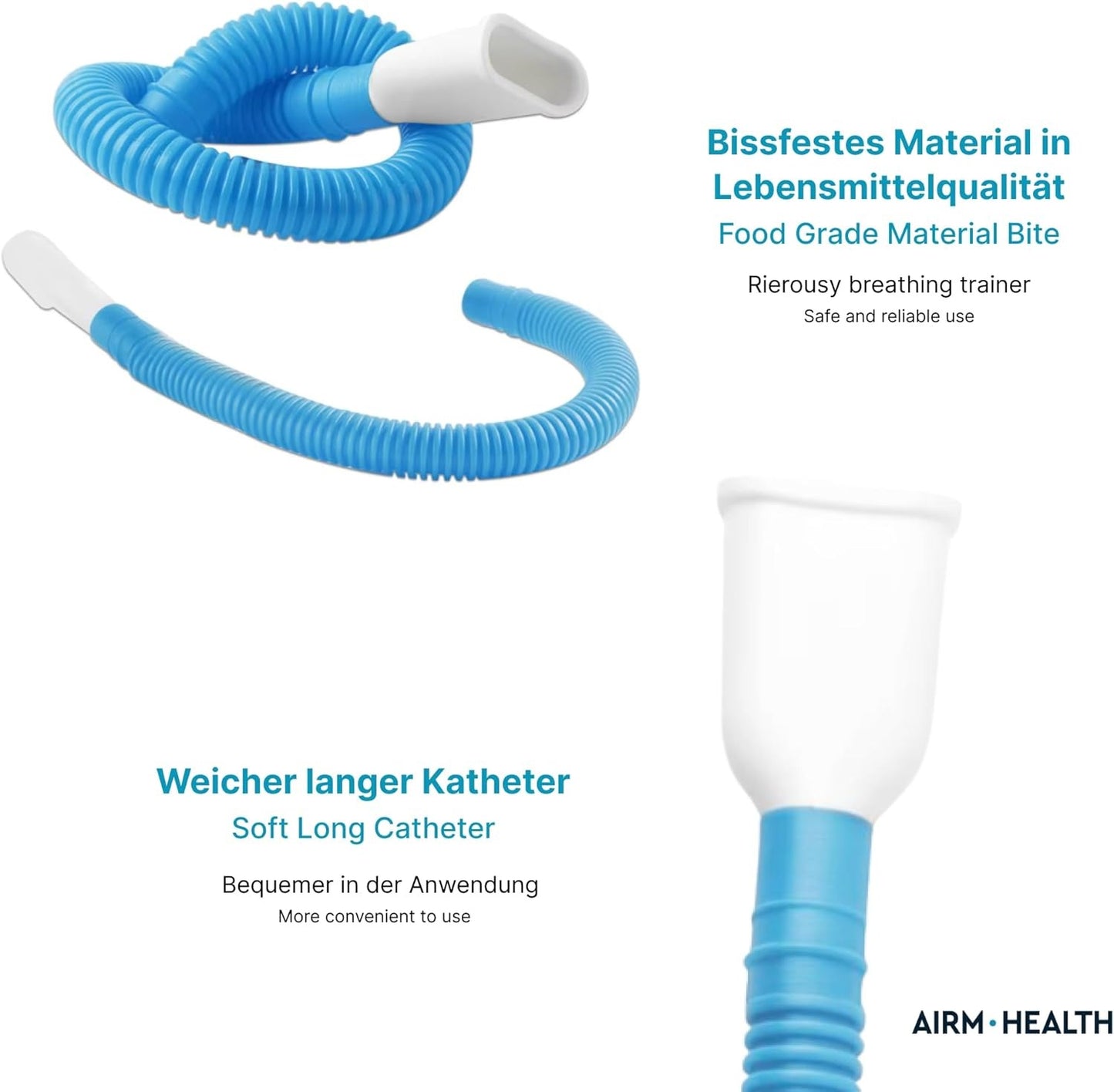 AIRM 3-Kammer Atemtrainer – Lungentrainer für Atemtraining & Reha (8442)