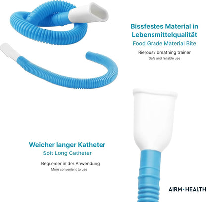 AIRM 3-Kammer Atemtrainer – Lungentrainer für Atemtraining & Reha (8442)