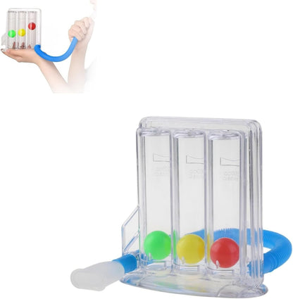 AIRM 3-Kammer Atemtrainer – Lungentrainer für Atemtraining & Reha (8442)