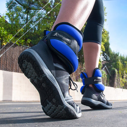 AIRM  Gewichtsmanschetten – Fuß- & Handgelenkgewichte mit Klett & Sandfüllung (8117)