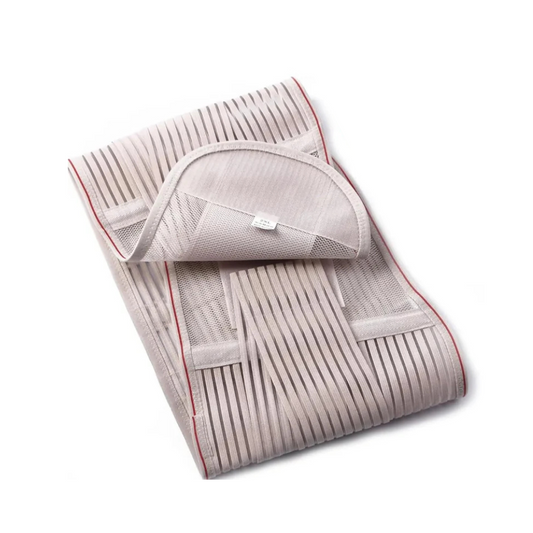 AIRM Ergonomischer Rückenstützgürtel – Verstellbare Lendenwirbelstütze für Schmerzlinderung, Atmungsaktive Bandage (8032)