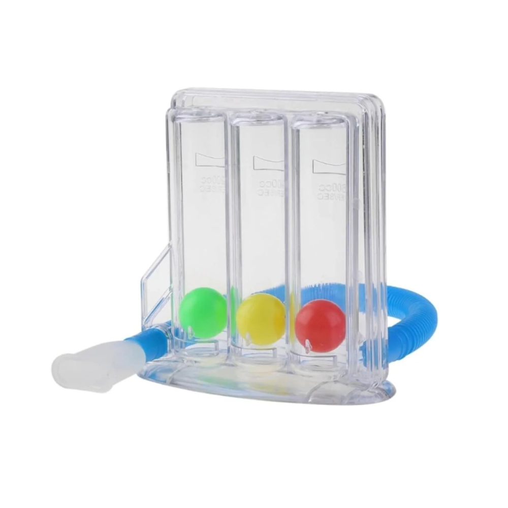 AIRM 3-Kammer Atemtrainer – Lungentrainer für Atemtraining & Reha (8442)