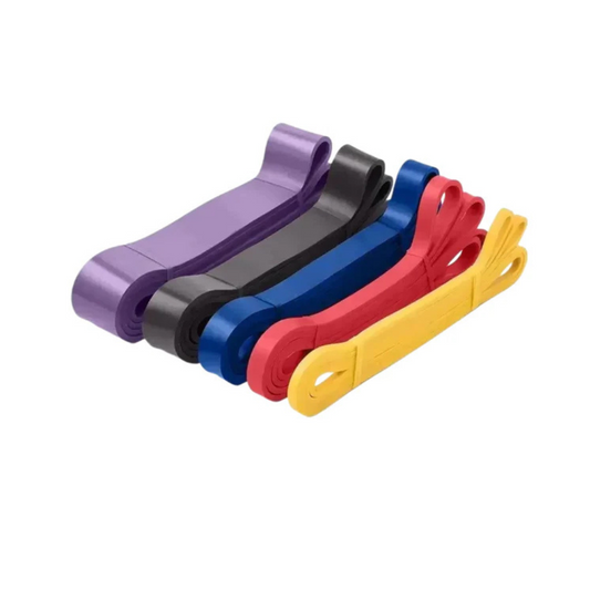 AIRM Fitnessbänder – 5er-Set aus Latex für Yoga, Pilates & Krafttraining (7610)