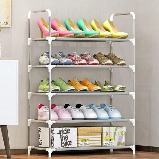 AIRM 5-stöckiges Schuhregal, Weiß (5635)